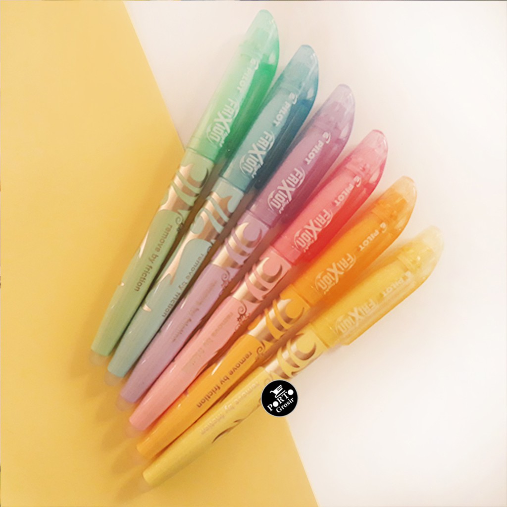 

Pilot Frixion Light Pen Colour Color Highlighter Warna Pastel Penanda Text