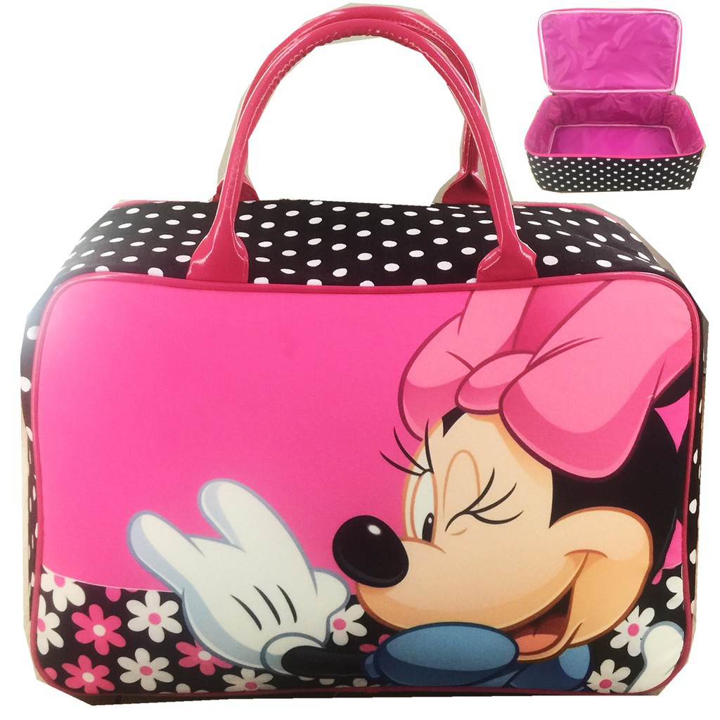 [PA] TRAVEL BAG SUPER KANVAS KARAKTER (TAS ) MICKEY MINNIE Super Big Size - TA001
