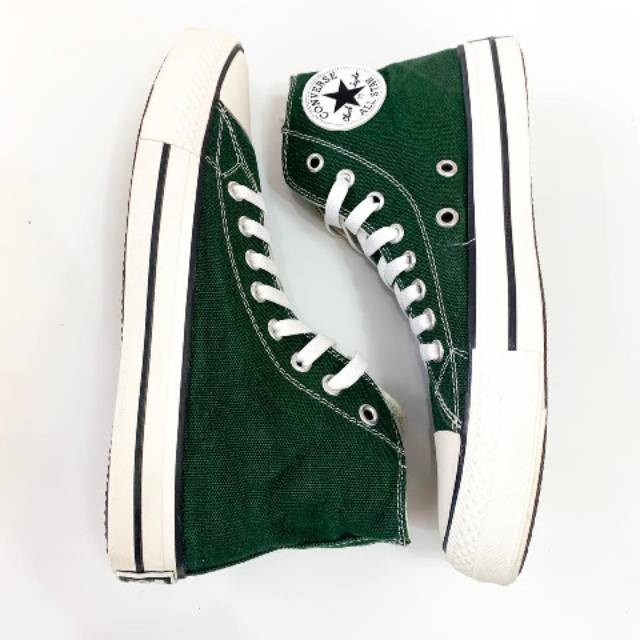  SEPATU  CONVERSE  CLASSIC ARMY TINGGI 70 S MADE  IN VIETNAM  