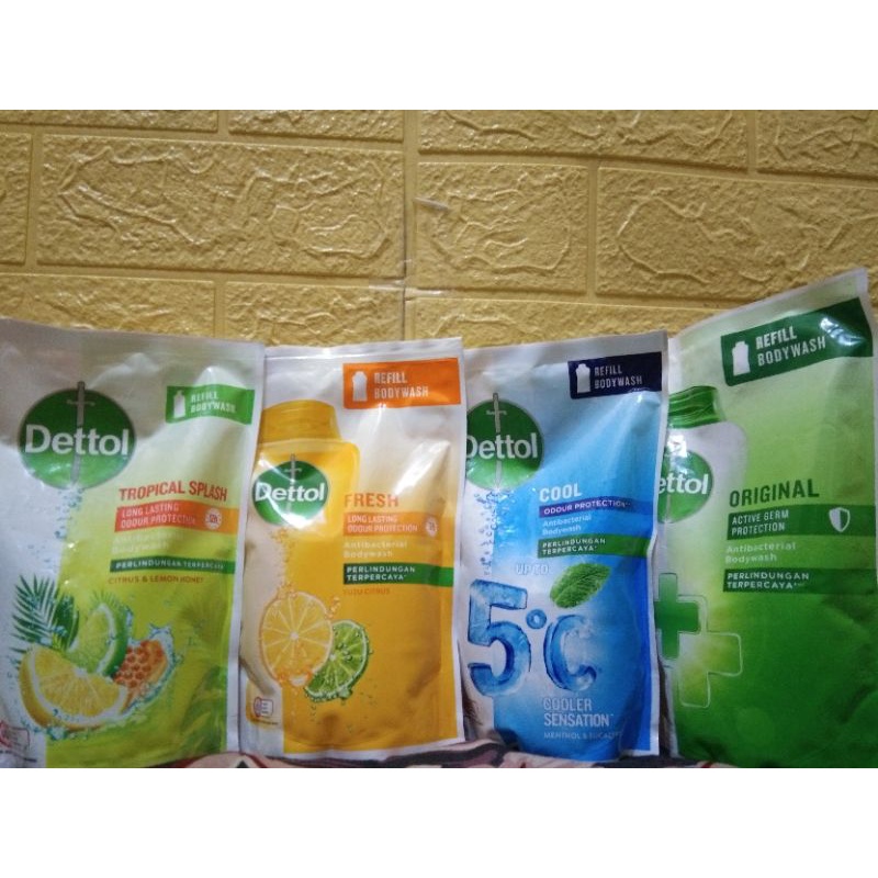 DETTOL BODY WAS / SABUN CAIR DETTOL 410ml / DETTOL ANTIBACTERIAL / DETTOL CAIR REFIL 410ml