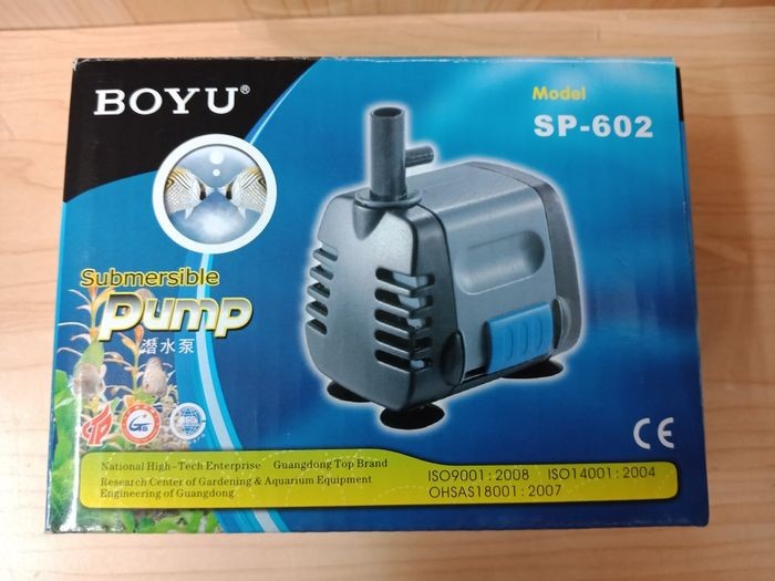Boyu submersible pump pompa aquarium