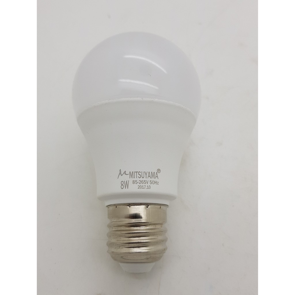 Lampu LED 8 watt PREMIER V Model BULB Merk MITSUYAMA GARANSI 1 THN