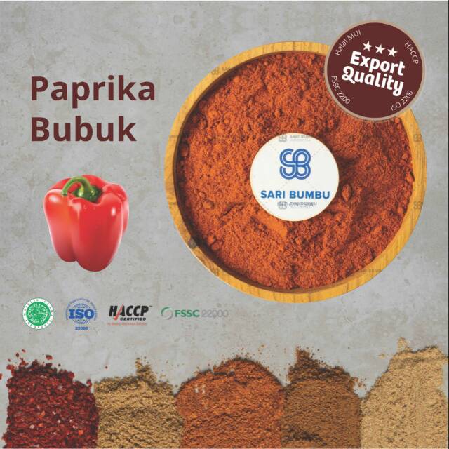 

Paprika bubuk 250 gram