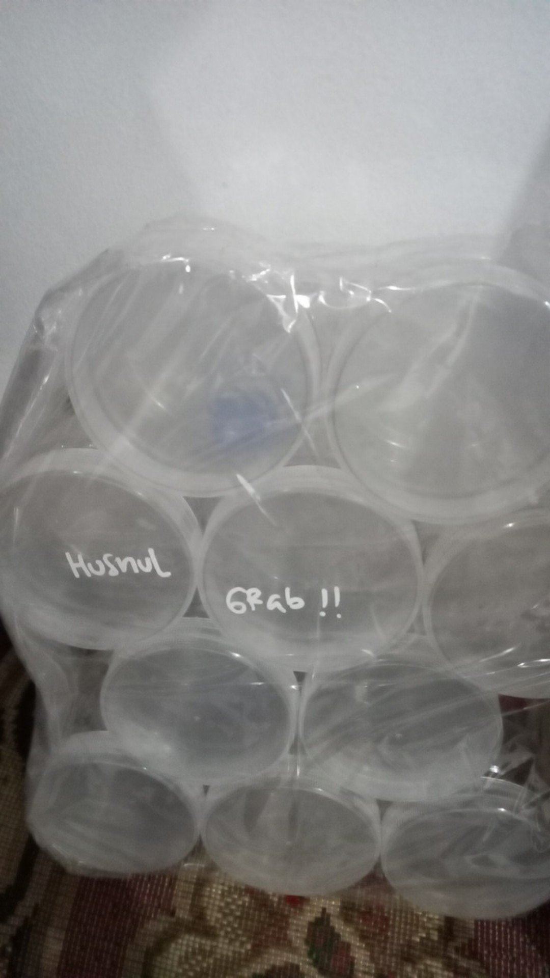 Set Toples Lebaran (isi 5 Toples+ 5 Stiker) - Toples Idul Fitri - Toples Kue Kering - Toples Cantik