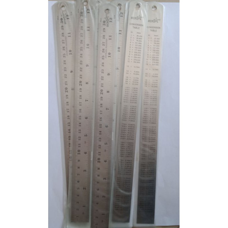 

Penggaris Stainless Steel Murah 30 cm