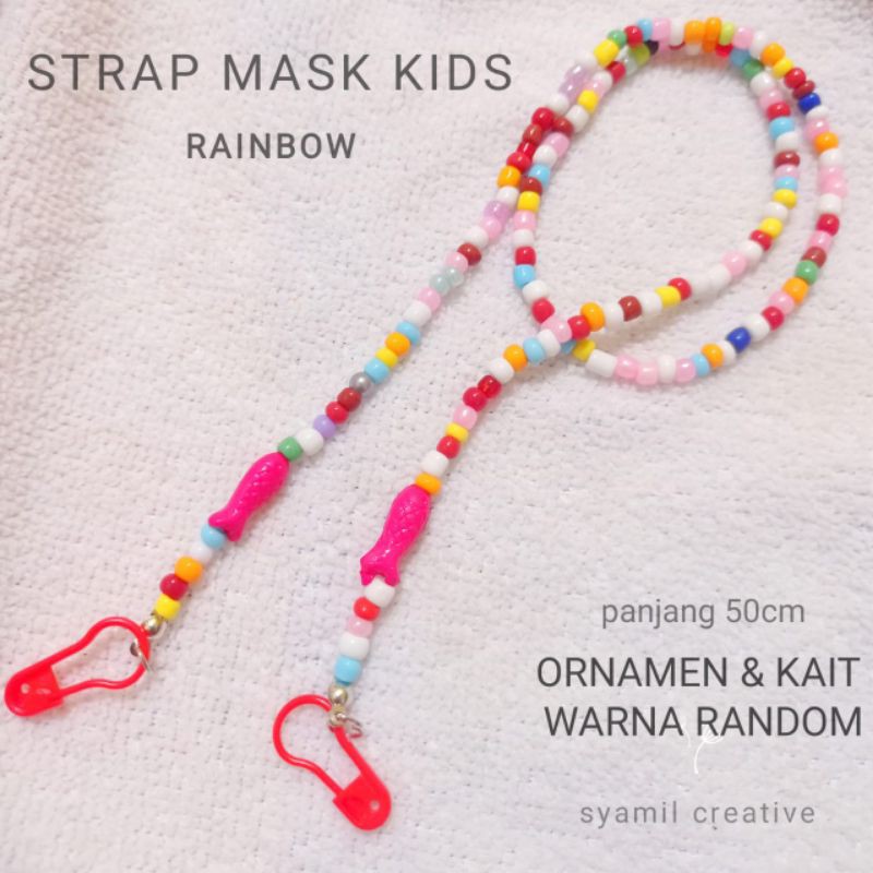 STRAP MASKER ANAK KALUNG MASKER ANAK LUCU