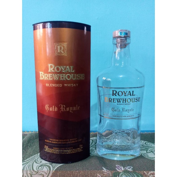 Botol Kosong Minuman Import ROYAL BREWHOUSE 750ML