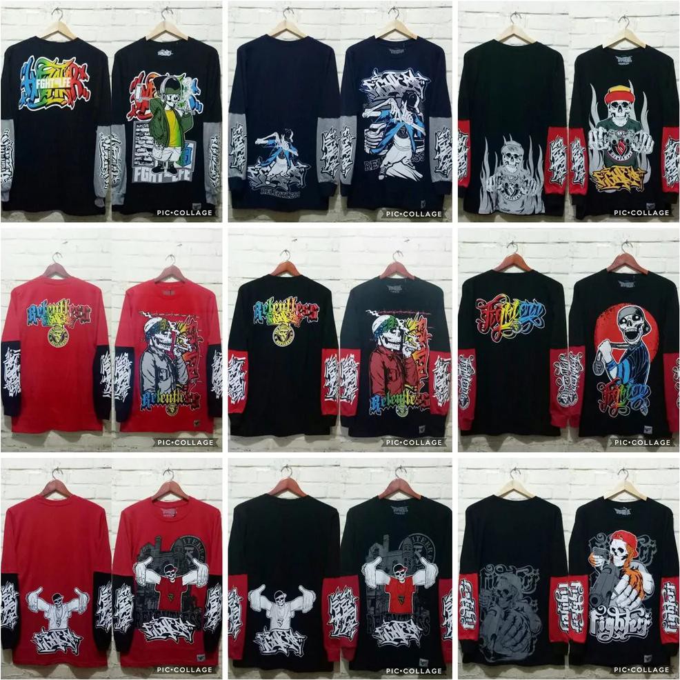 Grosir Sb Baju Kaos Distro Remaja Kekinian Full Desain Kaos Homies Style Hardcore Keren Shopee Indonesia