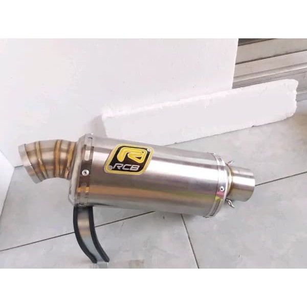 KNALPOT RCB OVAL RACING SILENCER RCB saja
