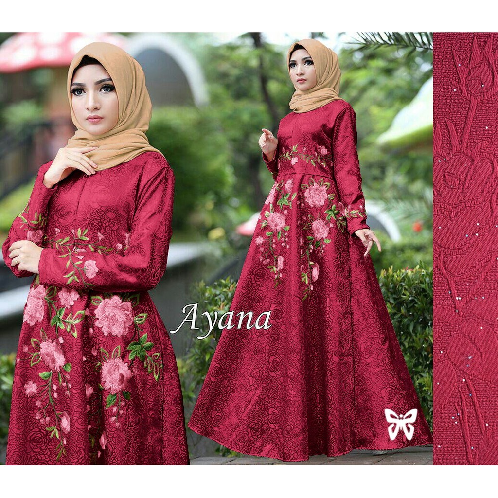 HOPYLOVY - GAMIS NEW AYANA EMBOSS GLITTER