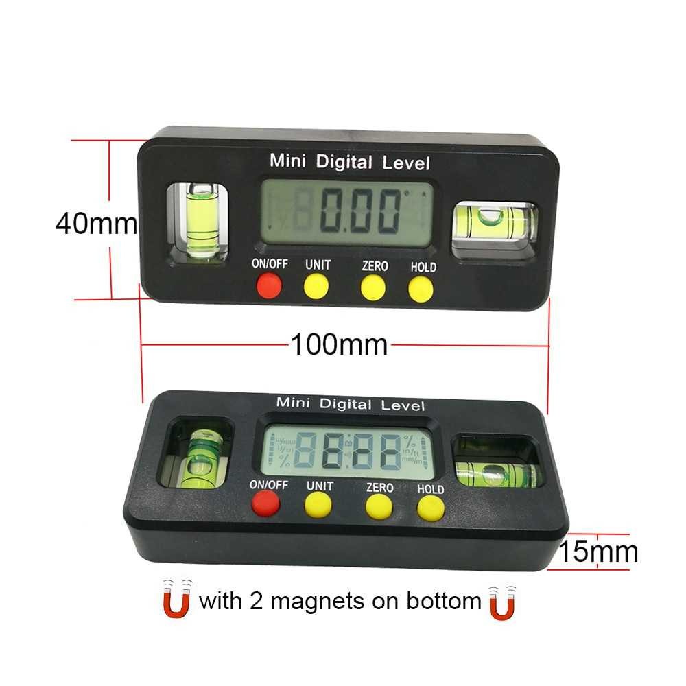 Waterpass Digital Alat Ukur Digital Inclinometer Level With Magnetics