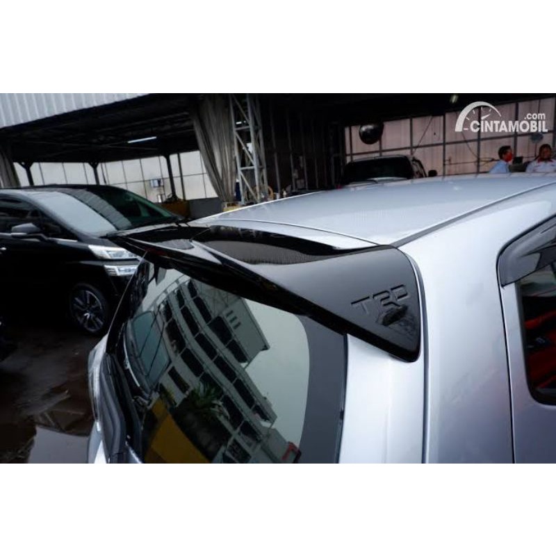 spoiler Agya spoiler Ayla TRD plus lampu