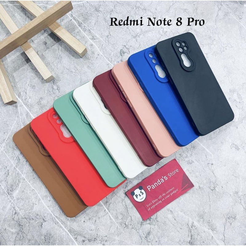 Softcase Pro Camera Redmi Note 8 Pro Candy Case Full Color 3D Silikon TPU