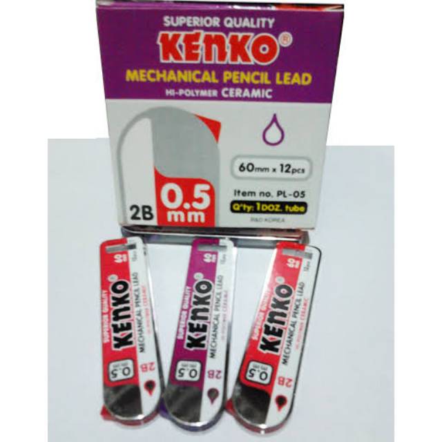 

Isi pensil mekanik 0,5ml - refil pensil mechanic