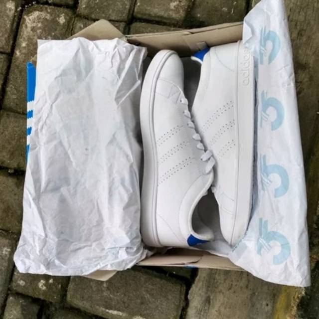 MURAH ADIDAS 3Foil Adidas Neo QT Advantage Cloudfoam White Blue