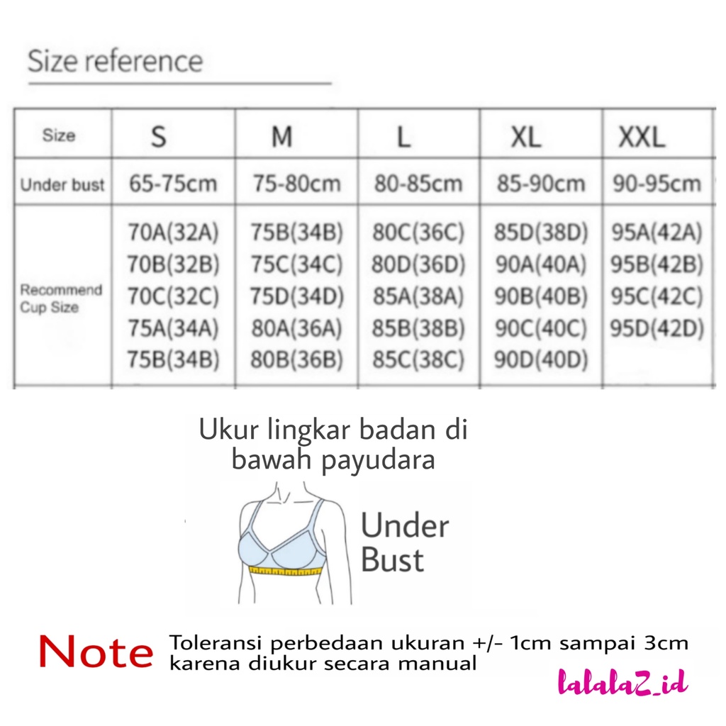 A029 / BRA SEAMLESS KAIT BELAKANG PUSH UP TANPA KAWAT / BH BIG SIZE ZERO FEEL-1