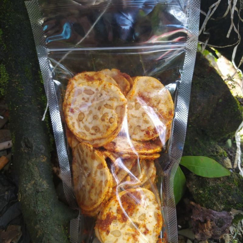 

Keripik Tempe Sagu Pedas