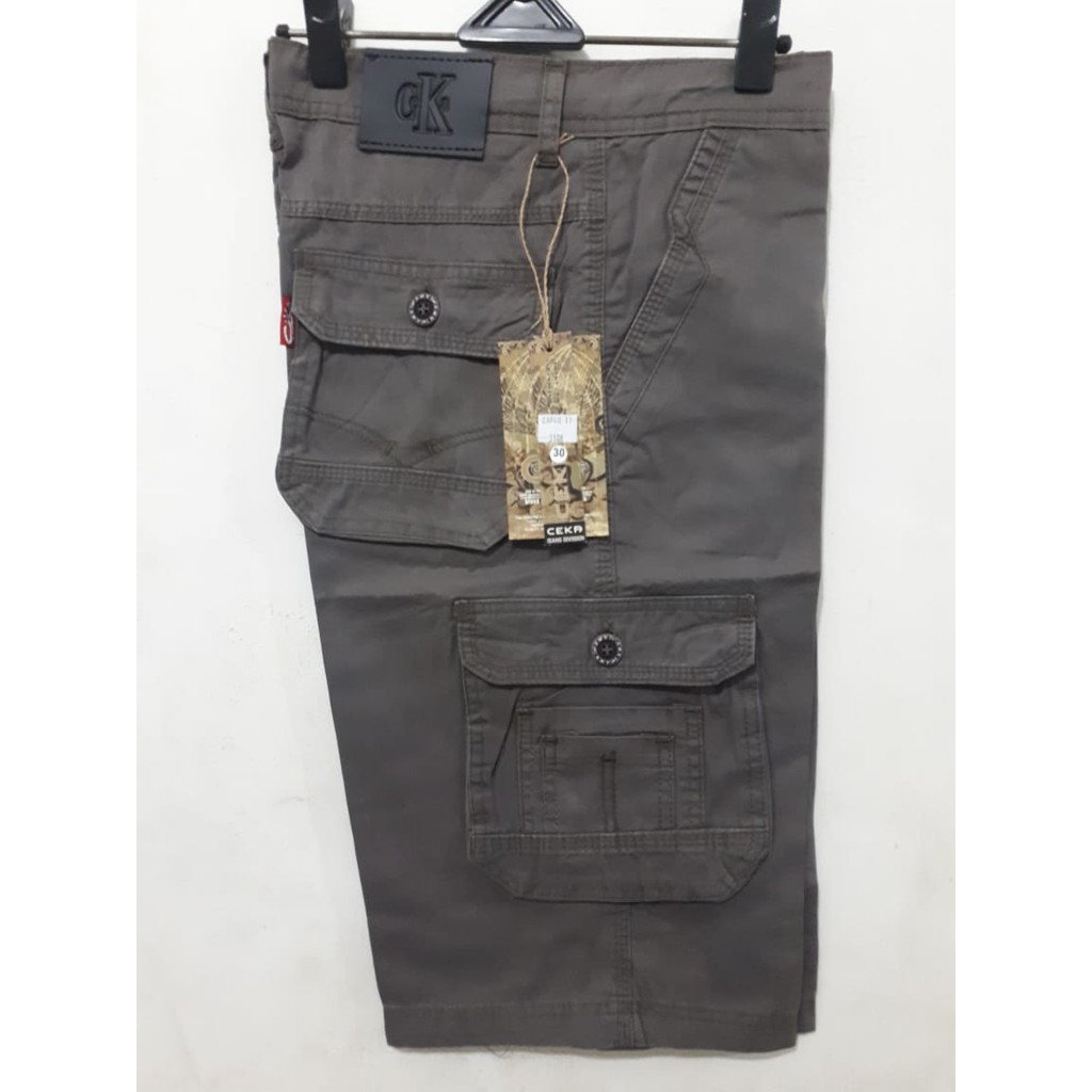 Celana cargo pendek PDL Original Ceka 3 4 Shopee Indonesia Celana cargo pendek PDL Original Ceka 3 4 Shopee Indonesia