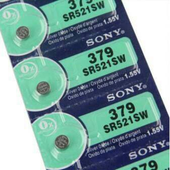 Baterai Batre Jam Sony 379 SR521SW Original