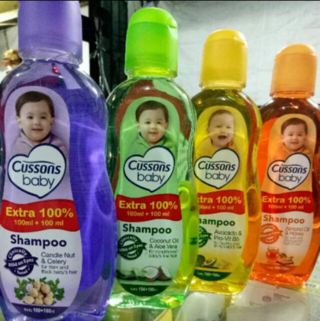 Cussons Baby Shampo 100+100ml &amp; 50+50ml /Cussons Shampoo Bayi