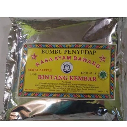 

RB22 Bumbu BINTANG KEMBAR MDL-525 [1kg/1000gr]
