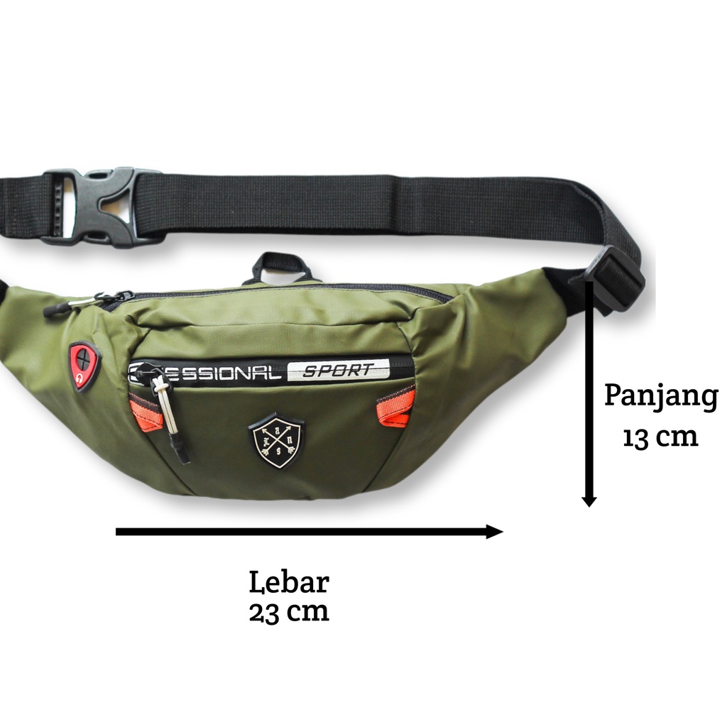 Tas Waist Bag - Tas Selempang - LAN SEASON - Quality Cordura Bimo