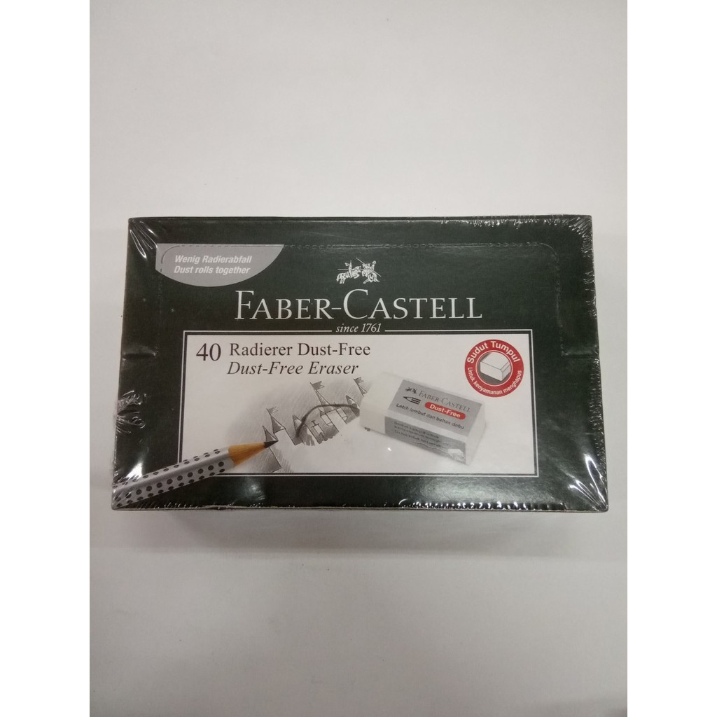 

Penghapus Faber Castell Putih Kecil ( Isi 40 )