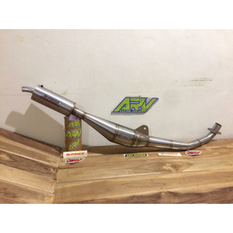 Knalpot Bpazz FizR Standar Racing Stenlis Asli Jogja