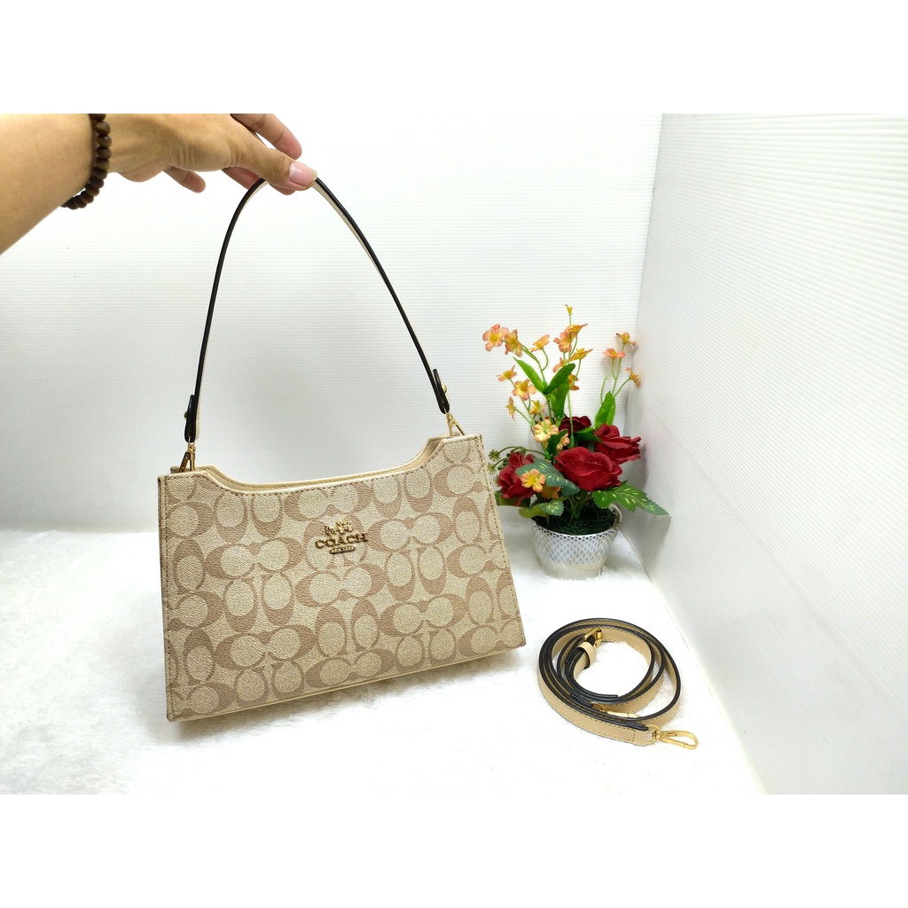 Tas slempang wanita Co*ach Zhafira/ Tas wanita Top Handle Bag semi premium