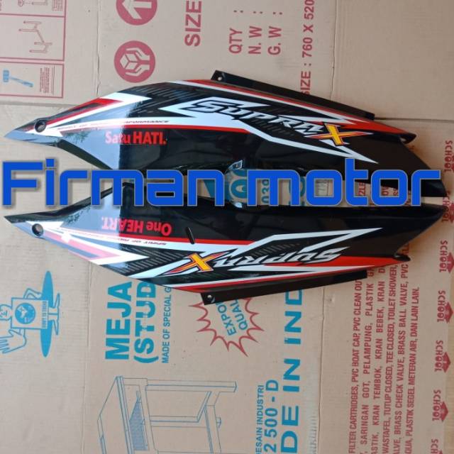 ORIGINAL COVER BODY SUPRA X 125 FI TERBARU