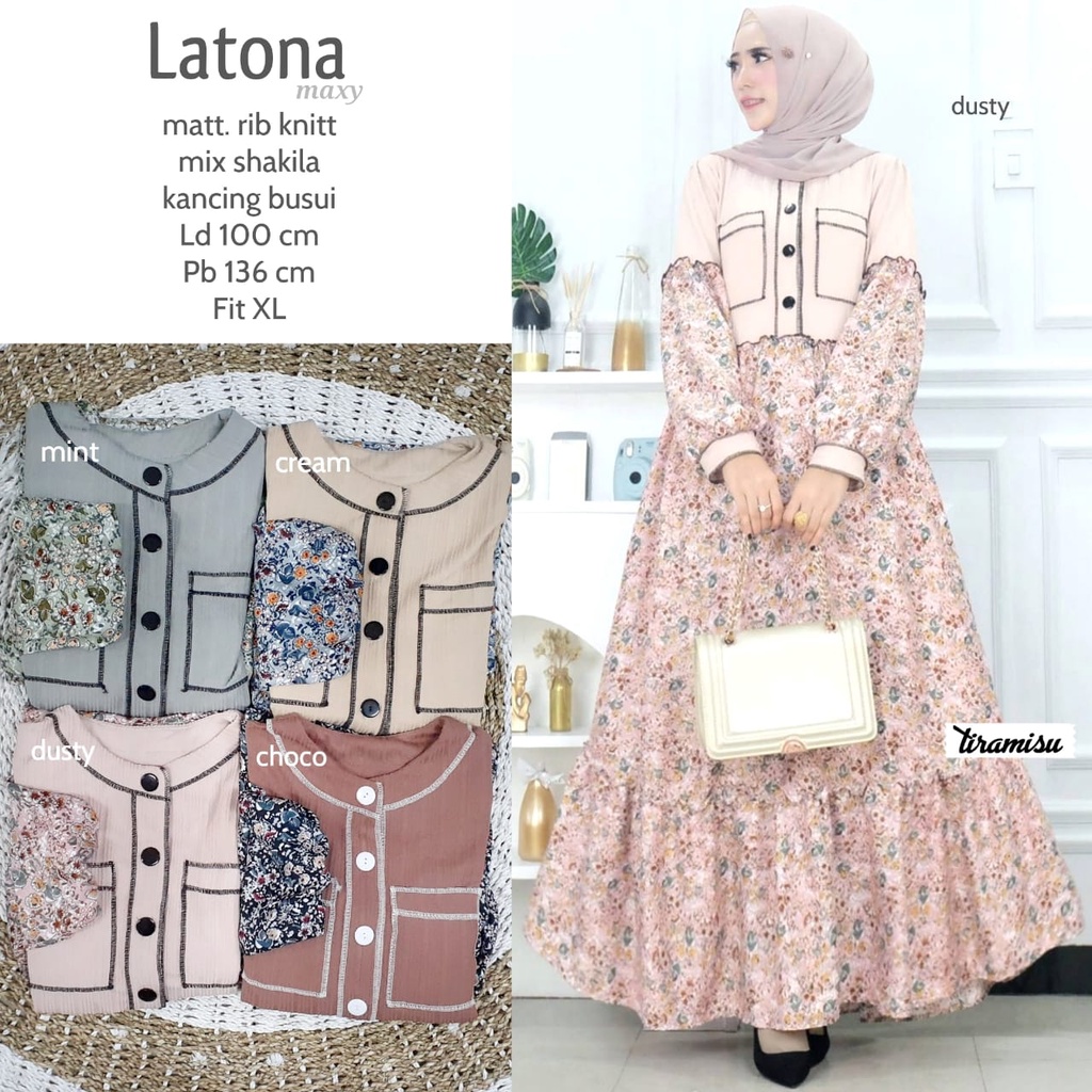 Latona Maxi by Tiramisu | 300120 | Maxi Dress