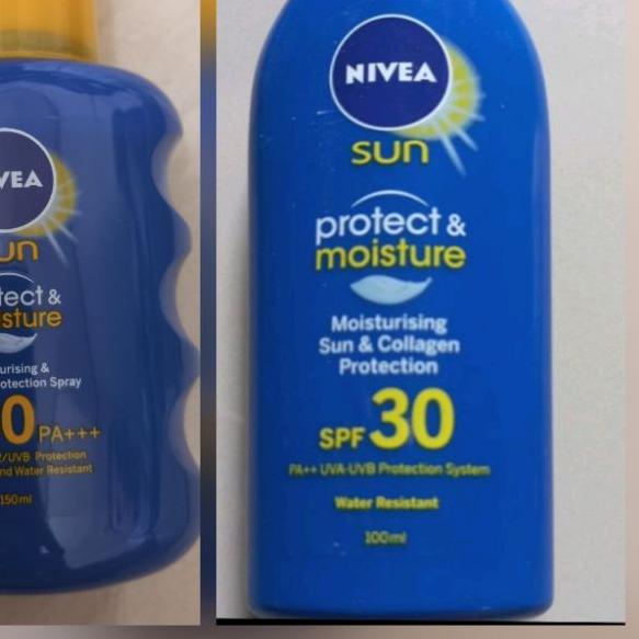 nivea sun protect &moisture spf 30 150ml