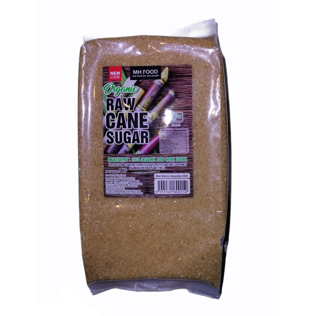 

MH Organic Raw Cane Sugar 1kg