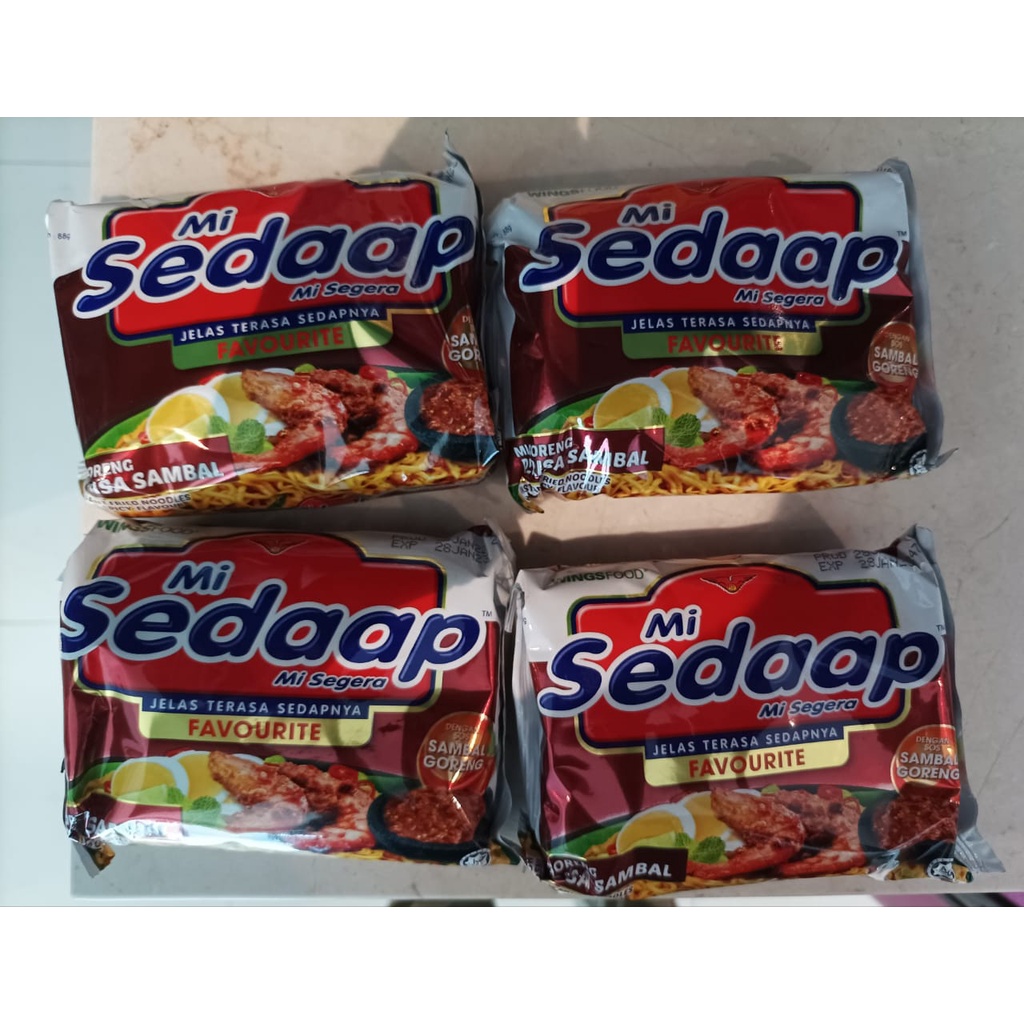 

Mie Sedap Mie goreng perisa sambal Export Quality Malaysia