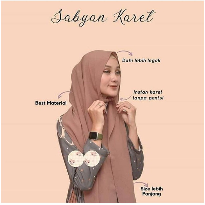 Pashmina instant karet diamond , bahan diamond