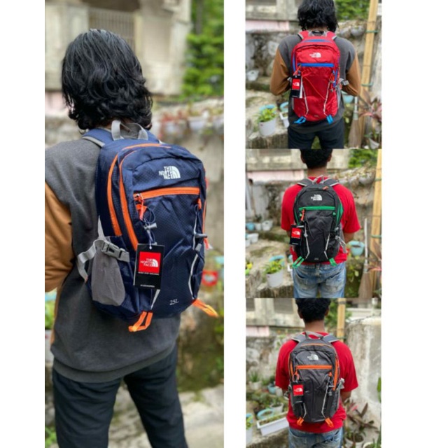 12 Parian Tas Ransel Pria 30L Outdoor - Tas Hiking Daypack TNf Pria