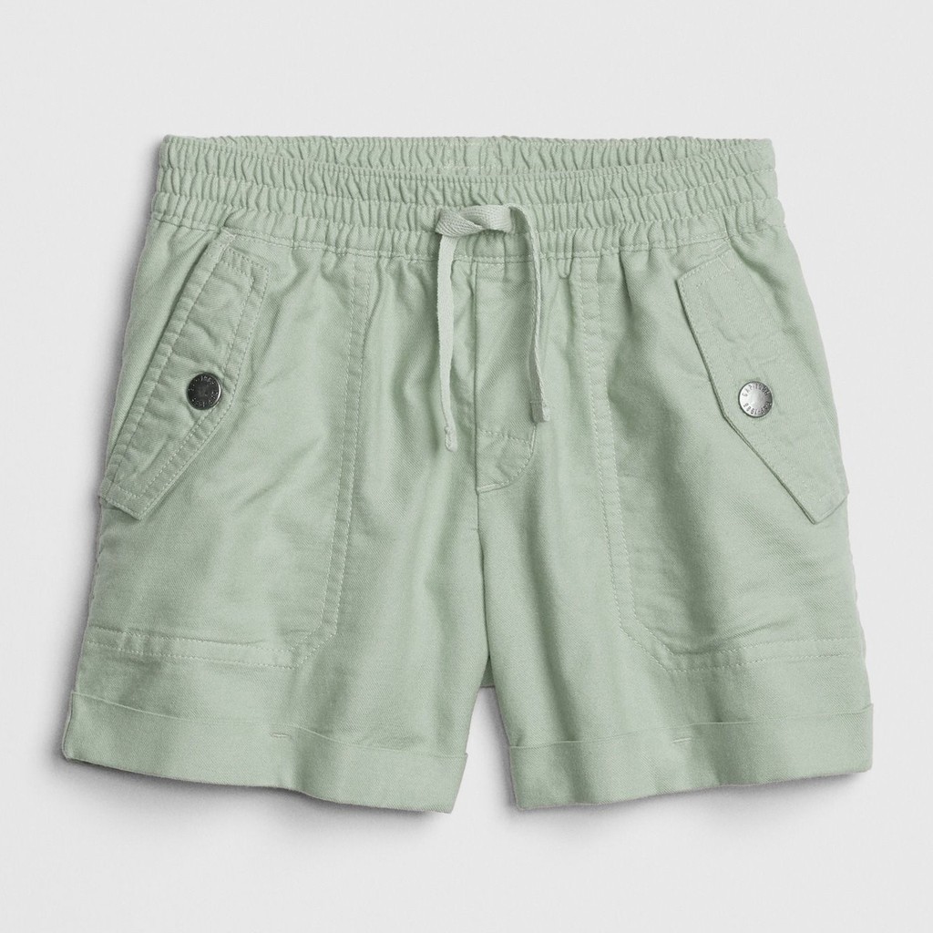 Gap Girls Kids Cargo Pull-On Shorts Green