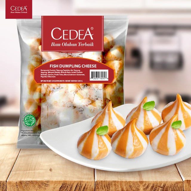 Cedea Fish Dumpling Cheese [500g]