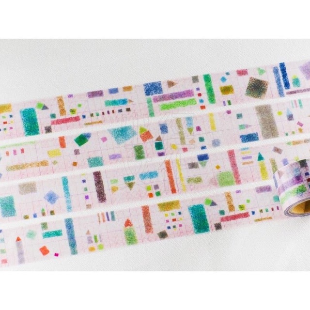 

[Sample] Chamil Garden Washi Tape Time Passes by 8th Series