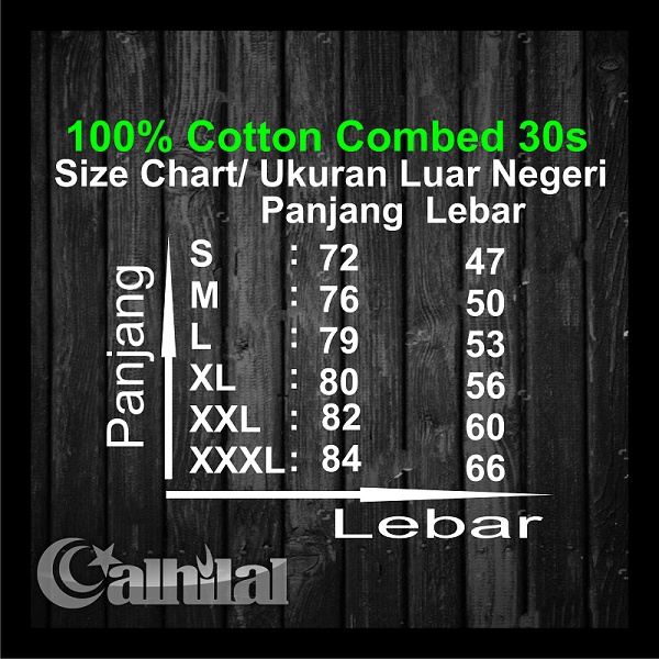 Kaos dakwah islami keren Pria Distro Muslim Doa Bagus 24s Al Hilal-1