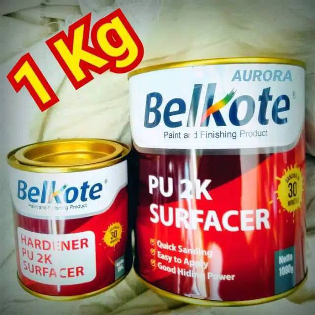 Epoxy Belkote Pu 2k surfacer gray 1 kg