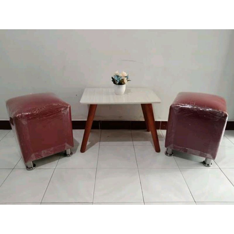 kursi stool kotak