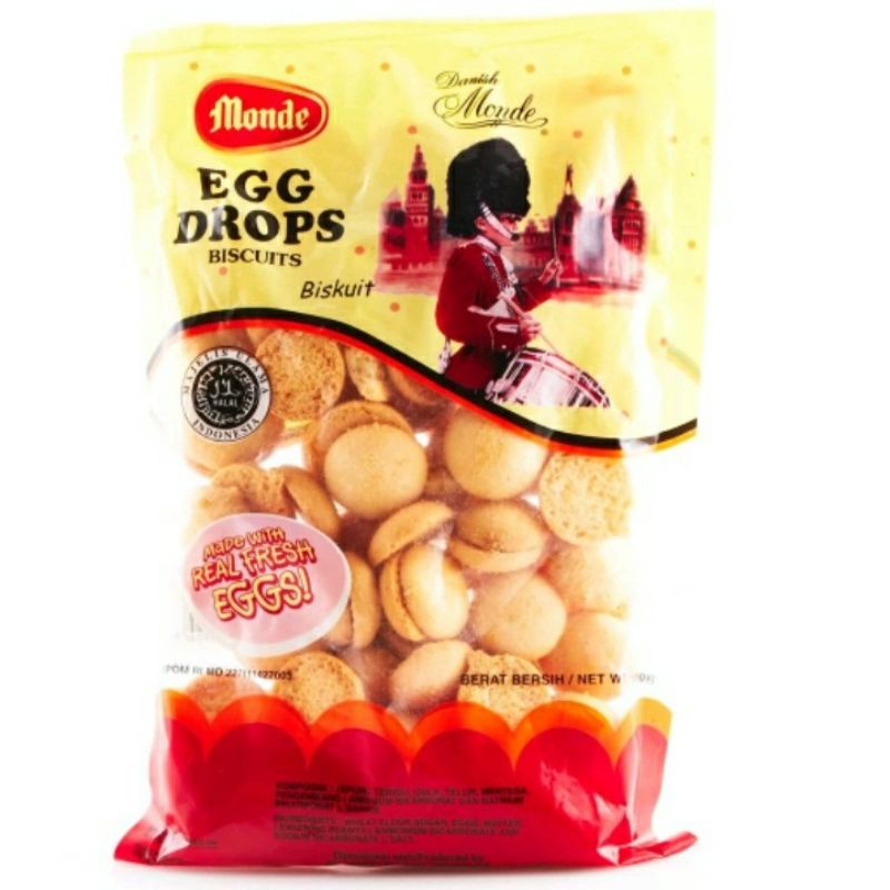 

TERMURAH SNACK MONDE EGG DROPS BISCUITS 110 GRAM