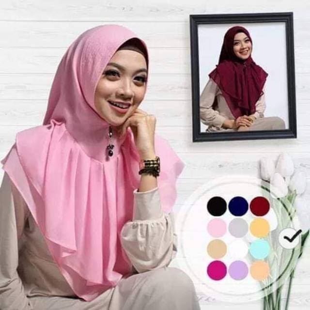 Jilbab Hijab Instan Ory Vierna azzahra