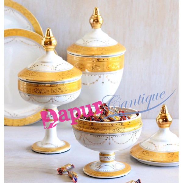 Toples Piala Vicenza - Trophy Candy Jar T383
