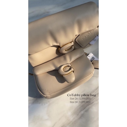 co tabby pillow bag