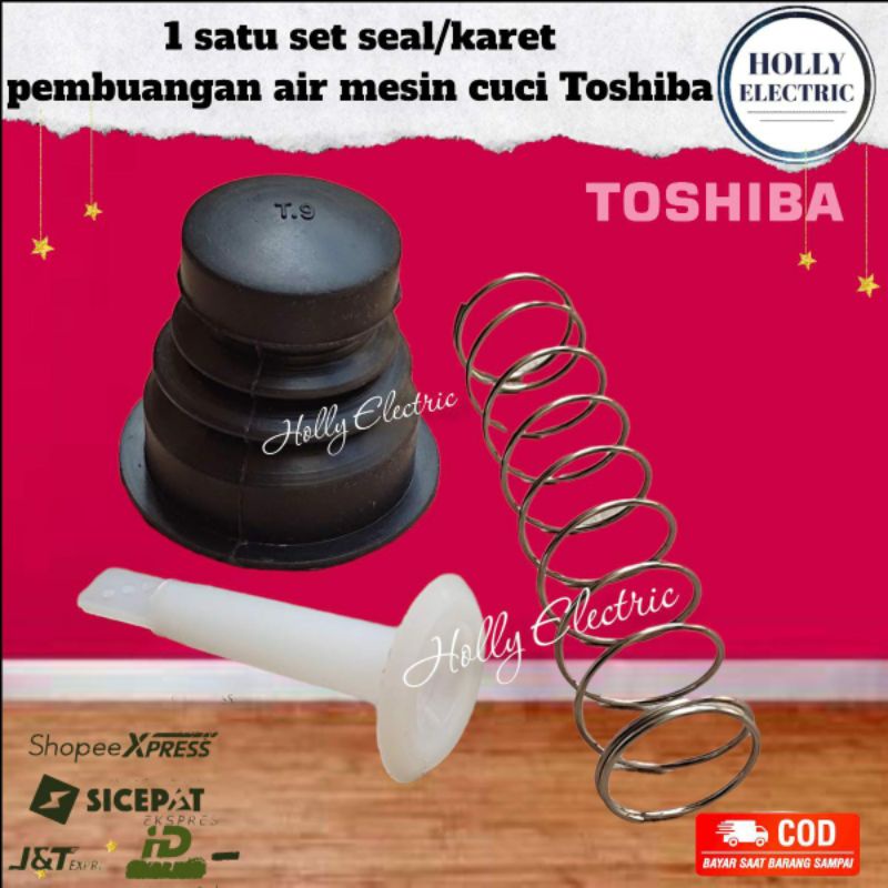 Jual Satu Set Seal Karet Pembuangan Mesin Cuci Toshiba Shopee Indonesia