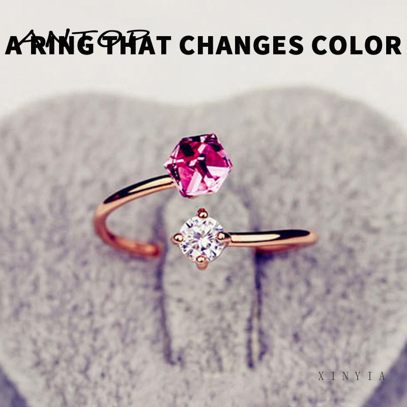 Cincin Berlian Imitasi Gaya Korea Klasik Untuk Wanita ANTOP