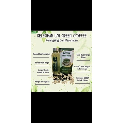 

umi green cofee