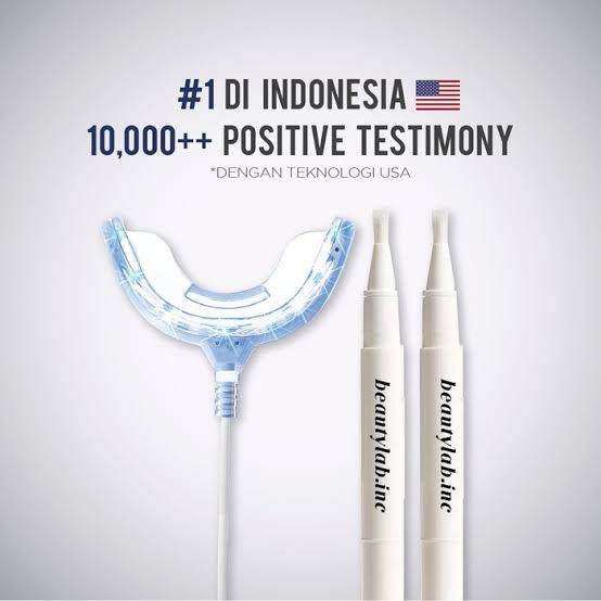 Beaudelab Pro Teeth Whitening Kit Alat Pemutih Gigi Permanen | Memutihkan Gigi Super Cepat